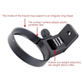 Miniatyrbillede 4 af 5: Tripod Mount Ring Objektiv IS-TA35150 til 35-150mm F2-2.8 Di III VXD A058 E Port Kamera Hurtigudløsning-WELLNGS