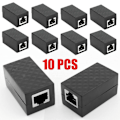 Miniatyrbilde 1 av 5: 10x RJ45 Lynavleder Adapter Ethernet Overspenningsvern Beskyttelsesenhet tF FP-WELLNGS