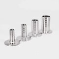 Miniatyrbilde 3 av 4: Slangekobling i rustfritt stål, Tri Clamps-WELLNGS 19mm Hose Barb 50.5mm Ferrul