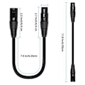 Miniatyrbillede 4 af 5: Xlr han 3-polet til Xlr hun 5-polet & Xlr hun 3-polet til Xlr han 5-polet lydkabel, til mikrofon-WELLNGS