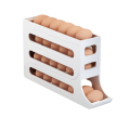 Miniatyrbild 1 av 9: Automatisk skjutbar äggförvaringslåda med stor kapacitet bärbar äggbehållare för utomhusbruk-WELLNGS White