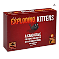 Miniatyrbild 2 av 2: Exploding Kittens kortspel om kattungar och exploderande kul underhållningsspel lämpligt för 2-5 spelare-WELLNGS C