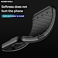 Miniatyrbilde 3 av 4: for Nokia 8.3 5G / 8 V 5G UW Thunderbolt Støtsikker TPU Myk Telefon Case-WELLNGS Black
