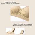 Pikkukuva 5 / 5: Ultra Breeze Air Lift -rinta-liivit, Naisten Hengittävä Jäähtyvä Nosto-Rinta-liivit Saumattomat M-6XL, 100% Uusi -WELLNGS Beige M