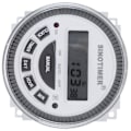 Miniatyrbild 2 av 5: Tm-619H-2 230Vac Veckoprogrammerbar Digital Timer Belysningsströmbrytare Utgång 220V Spänning med Dammskydd-WELLNGS