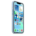 Miniatyrbilde 3 av 3: Silikondeksel med MagSafe for iPhone 13 Mini - WELLNGS Blue Fog