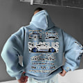 Miniatyrbillede 1 af 2: Porsche 911 Hoody Auto Print Hoodies Unisex-WELLNGS style 7 4XL