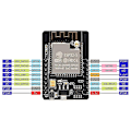 Miniatyrbild 5 av 5: 4-pack Esp32-cam Wifi Bluetooth-kort Esp32-cam-mb -usb till seriell port Ch340g med Ov2640 2mp-kamera - WELLNGS 0 0
