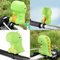 Pikkukuva 2 / 5: Sööt Scooter Lasten Pyörän Kellon Puristus Pyörän Torvi Sopii Lapsille Pojille Tytöille - WELLNGS Green dinosaur