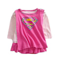 Miniatyrbillede 2 af 3: 3-24 Måneder Baby Superhelte Romper Kort/Langærmet Jumpsuit-WELLNGS Superman B 3-6 Months