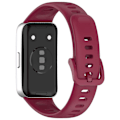 Miniatyrbillede 1 af 5: til Huawei Band 8/8 NFC/9/9 NFC Blank Silikone Urrem Udskiftningsurrem - WELLNGS Style H
