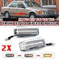 Miniatyrbild 2 av 5: Dynamisk LED-sidomarkering för blinkers till C E S Sl-klass W201 190 W202 W124 W140 R129-WELLNGS