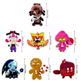 Miniatyrbilde 5 av 5: Cookie-Run-Kingdom Plysj Kosedyr Dukke for Bil Sofa Kontor Dekor-WELLNGS C