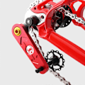 Miniatyrbillede 4 af 5: Single Speed Cykel Frihjul Cykler Svinghjul Høj Styrke Rustfrit Stål Cykler Tandhjul Kompatibel med Mountainbike Del-WELLNGS 16T