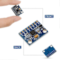 Miniatyrbild 4 av 5: 10 stycken -521 MPU-6050 MPU6050 modul, 3-axlig accelerometer 6 DOF gyroskopsensor modulkit 16 B-WELLNGS