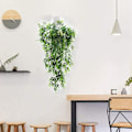 Miniatyrbilde 4 av 4: 4-pak Hengende Kunstige Planter Bambus Kunstig Hengende Bambusblader Gråtende Hengende Plante for Innendørs-WELLNGS
