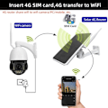 Miniatyrbillede 2 af 5: 6W 4G Solar Router, WiFi Repeater, 4G Router Solar Powered One Machine, IP66 Vandtæt - WELLNGS