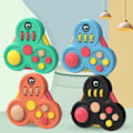 Miniatyrbillede 2 af 5: Fidget Pad - Anti-skrid, Multifunktionel, Plastik, Angstlindring, Fidget Controller Legetøj til Børn - WELLNGS Green