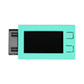 Miniatyrbild 2 av 5: Nerdminer V2 Pro 78KH/S Mini Bitcoin Miner med fodral med fläkt 5W Power BTC Solo Mining Machine Green-WELLNGS
