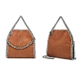 Miniatyrbild 2 av 3: Damer Crossbody Väska Mode Axelväska Kedjeväska Mode Bärbar Kedja Flätad Handväska-WELLNGS BLACK