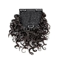 Miniatyrbild 1 av 5: Afro Bangs 8 tum lockigt lugg Extensions Clip in Bangs-WELLNGS dark brown