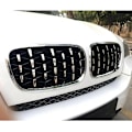 Miniatyrbild 5 av 5: Silver Front Middle Grille Grill för X5 E70 / X6 E71 2008-2013 - WELLNGS 0 0