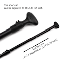 Miniatyrbild 4 av 5: Justerbar Stand Up Paddle Board Paddel med Unik Låsdesign Flytande Legering Skaft Paddleboard Pa-WELLNGS
