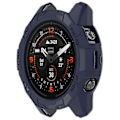 Miniatyrbilde 2 av 3: TPU Klokkeveske Kompatibel med Garmin Epix Pro 51mm/(gen 2) 51mm /fenix 7x Pro / 7x , Anti-ripe Hul Deksel-WELLNGS Midnight Blue