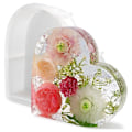 Miniatyrbillede 4 af 5: Store silikoneforme til harpiks, hjerteharpiksform, epoxyharpiksforme til blomsterbevaring, Resin-WELLNGS 0 0