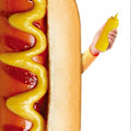 Pikkukuva 4 / 5: Unisex Aikuisten Hot Dog -asu, Halloween Hot Dog -puku - WELLNGS Adult