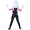 Miniatyrbillede 3 af 4: Spider-Gwen Maske Rollespil Jumpsuit Kostume til Piger 4-10 År - WELLNGS 5-6 Years