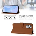 Miniatyrbillede 3 af 5: Skin Feel PU Etui Kompatibelt med Samsung Galaxy A52 4G / 5G / A52s 5G-WELLNGS Brown