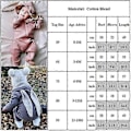 Miniatyrbillede 5 af 5: Nyfødt Baby Romper Kanin Lynlås Jumpsuit Påskehare Pyjamas Spædbarn Nattøj-WELLNGS Grey 6-9 Months