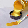 Miniatyrbilde 1 av 5: 100ml Gullmaling Metallisk Akrylmaling, Vannfast Ikke Falmet For Statuaryfarging - Sfygv-WELLNGS Gold