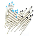 Miniatyrbillede 2 af 4: 10 stk. Blå blæk Parker Style Standard 1,0 mm kuglepenrefill Nib Medium Hfmqv-WELLNGS Blue