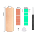 Miniatyrbilde 5 av 5: Kobber M.2 SSD Varmespreder Harddisk Kjøler med Termisk Solid State Disk Radiator 0,5 mm for M.2 2280 - WELLNGS