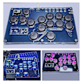 Miniatyrbild 4 av 5: Joystick Hitbox Keyboard Arcade Stick Controller för PS5, PS-WELLNGS Gray