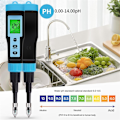 Miniatyrbild 1 av 5: Mat PH-mätare 0,00-14,00PH Hög noggrannhet Temp PH-testare Sensor Surhetsanalysator för köttkonservering Ostdeg Vatten B-WELLNGS