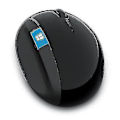 Miniatyrbillede 2 af 3: Anvendelig til Microsoft Sculpt ergonomisk mus trådløs Win8 ergonomisk mus Mantou(sort)-WELLNGS