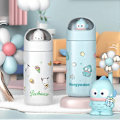 Miniatyrbillede 2 af 5: Sød Tegneserie Vandflaske Bærbar Vandflaske Rejse Vakuumflaske til Julegaver Forretningsgaver - WELLNGS Hello Kitty