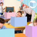 Miniatyrbild 5 av 5: 5 st Klassrumsskärmar Bordsavdelare Sekretesspaneler Rik Färg Pålitliga Inte Lätt Deformerade Studentstudie Test Sekretesskydd - WELLNGS