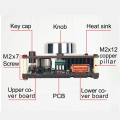 Miniatyrbild 8 av 10: ZK-1002M 100W+100W Bluetooth-kompatibel 5.0 Power Audio Amplifier-kort Stereo AMP-förstärkare Hemmabio AUX USB-WELLNGS