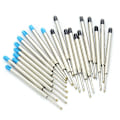 Miniatyrbillede 3 af 4: 10 stk. Blå blæk Parker Style Standard 1,0 mm kuglepenrefill Nib Medium Hfmqv-WELLNGS Blue