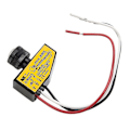 Miniatyrbillede 3 af 5: Automatisk lysstyringssensor DC 12V 48V Skumring til daggry Lys fotocelleswitch-WELLNGS