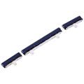 Miniatyrbillede 2 af 3: for Samsung Galaxy Note9 N960 3 stk./sæt OEM tænd/sluk og lydstyrke sideknapper-WELLNGS Blue