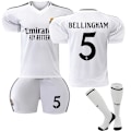 Pikkukuva 1 / 2: 24-25 Nya #5 Bellingham Real Madrid Lagfotbollströjor Träningströjor-WELLNGS Kids 28(150-160cm)