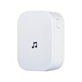 Miniatyrbillede 1 af 5: Plug-in ringeklokke til trådløs videodørklokke - Indgangsringsklokke med justerbar lydstyrke og musikvalg - WELLNGS UK Plug