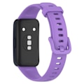 Miniatyrbillede 1 af 5: Kompatibel med Huawei Band 8 Silikonerem Vandtæt Blød Urrem - WELLNGS Purple Type B Huawei Band 8