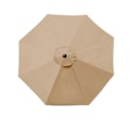 Miniatyrbilde 5 av 5: 3 Meter Erstatningskalesje for 6/8 Ribber Cantilever Parasoll Hengende Paraply Bananparaply Stor Hageparaply Strandparaply Tykk Holdbar-WELLNGS Navy blue 300cm*6k