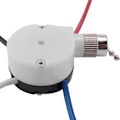 Miniatyrbillede 1 af 5: Loftsventilator-afbryderkit 3 hastigheder 4 ledninger, ventilatorafbryder lynlås hastighedskontrol afbryder, ZE-208S trækafbryder Sw-WELLNGS